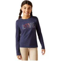 Junior Amor Manga Larga Camiseta